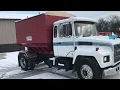 1989 MACK GRAIN BIN TRUCK