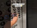 Lagu always check hotel elevators 😅 #short