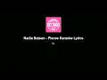 Pieces by Nadia Batson (karaoke lyrics w/vocals)