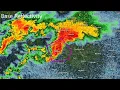 Newnan GA EF4 Tornado Radar Loop - March 25 2021
