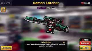 I Got Demon Catcher With 1000 Coupons - Pixel Gun 3D