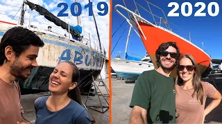 ⛵️1 year refitting our sailboat #133