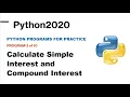 Python Programs for Practice 3 Python Programming Python for Beginners Python Tutor