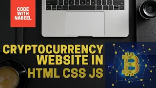 How To Make Cryptocurrency Website In HTML CSS JS Add Cryptocurrency Price On Website