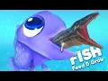 Download Lagu THE CUTEST FISH EVER vs DEADLY PROGNATHODON! | Feed and Grow Fish