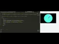 Ticking clock - vPython