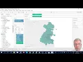 Screencast for Mapping Census data using Tableau