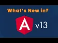 What is new in angular 13 Programming with Rakesh