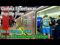 Download Lagu ⁴ᴷ⁶⁰ Special Corteiz Pop-Up Shop at the Abandoned Bowery Station - on a Vintage R32 Subway Train!