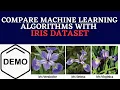 Detailed Comparison of all Machine Learning Algorithms with Iris Dataset AI with AI
