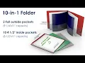 Top Nicky s Multi-Pocket Folders Organize Everything with 10-in-1 and More