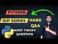 Python IDP Exam Question Answer How Pass test Python Tutorial