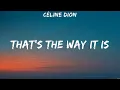 Download Lagu Céline Dion - That's The Way It Is (Lyrics) Mariah Carey, Michael Jackson