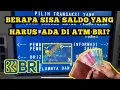 Download Lagu berapa sisa saldo yang harus ada di atm bri yang kita miliki?