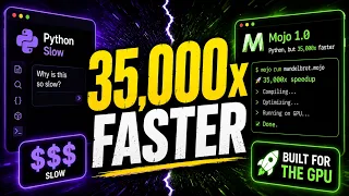 Mojo 1 0 just dropped 35 000x faster than Python