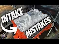How To easily Install A Intake Manifold on Square Body Chevy Build
