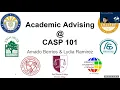 General College Academic Advising for Transfers CASP 101 2021