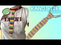Kandi Tie Tutorial ladder Stitch