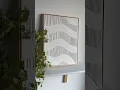 Lines And Waves Textured Art tutorial