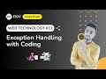 Java Exception Handling Mastering Error Management Web Technology