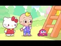 Itsy Bitsy Spider with Hello Kitty & JJ 🕷️ | Nursery Rhymes & Kid's Songs | CoComelon Playdates