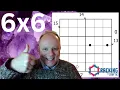 A Really Approachable 6x6 sudoku