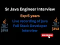 5 Years Experience Java Full Stack Developer Interview Questions Everything You Need to Know