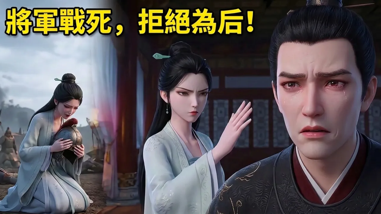 将军战死,疯批帝王红眼强取豪夺!她一巴掌打醒九五之尊