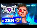 Lagu IT'S OVER 2700?! | POV ZEN RANKED 2V2