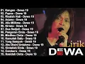 Lagu ONCE X DEWA 19 Full Album - LAGU POP INDONESIA TERBAIK TAHUN 2000an Sampai Saat Ini