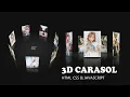 3d image slideshow using html css and javascript
