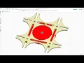 Design Animation Geneva Mechanism with 4 Driven Stepper in Solid Edge