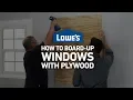 How To Board Up Windows with Plywood Severe Weather Guide