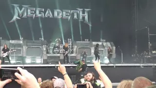 megadeth anarchy in the u k with nikki sixx guest on stage donington june 11 2016