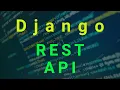 Django REST API Django Postman Django SQLite Django Rest framework Django Rest Tutorial
