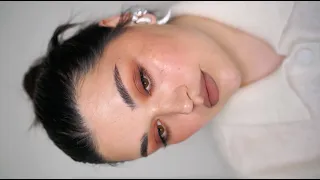 Soft Smokey Brown makeup tutorial