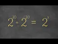 Cracking the Math Code Nice Exponential Challenges for Problem-Solving Enthusiasts
