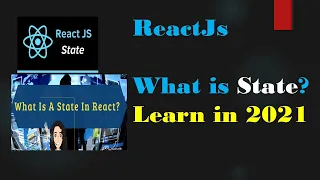 ReactJs Tutorial 4 What is state in React ReactJs State Easy Explanation State in React
