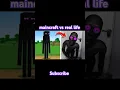 Download Lagu #minecraft #herobrine  vs real life trending #minecraftnoobp yt#minecraftnoobprohacker shirt#short