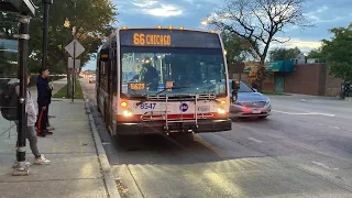 CTA Bus Ride 66 Chicago From Chicago Garage To CTA Nova Bus Lfs 2023