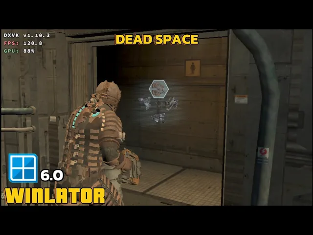 Winlator 6.0 - Gameplay Dead Space - Windows