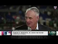 MLB Commissioner Rob Manfred on MLB Network talks World Baseball Classic ABS growing baseball
