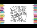 Awesome Award Coloring Pages Educational Exciting s for Kids
