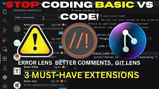 STOP Using Basic VS Code