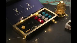 اطقم بخور فاخرة ممزوجة بالعود من عاج الغزال 