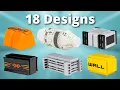 How to Build Sci-fi Crates Containers Cargo - LEGO Tutorial