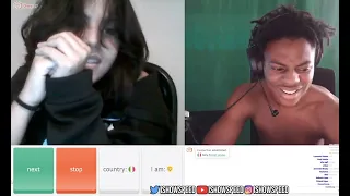 ishowspeed calls the police on italian girl that claims to eat people