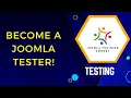 How to Become a Joomla Tester