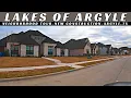 Lakes of Argyle Neighborhood Tour New Construction Argyle TX