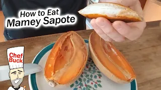 how to eat mamey sapote fruit
